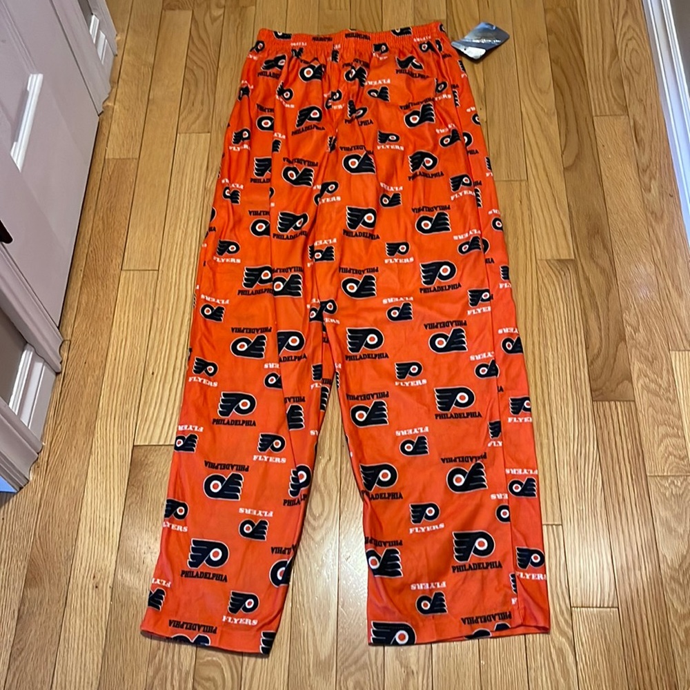 NHL Philadelphia Flyers  hockey pants  boys 18-20 new